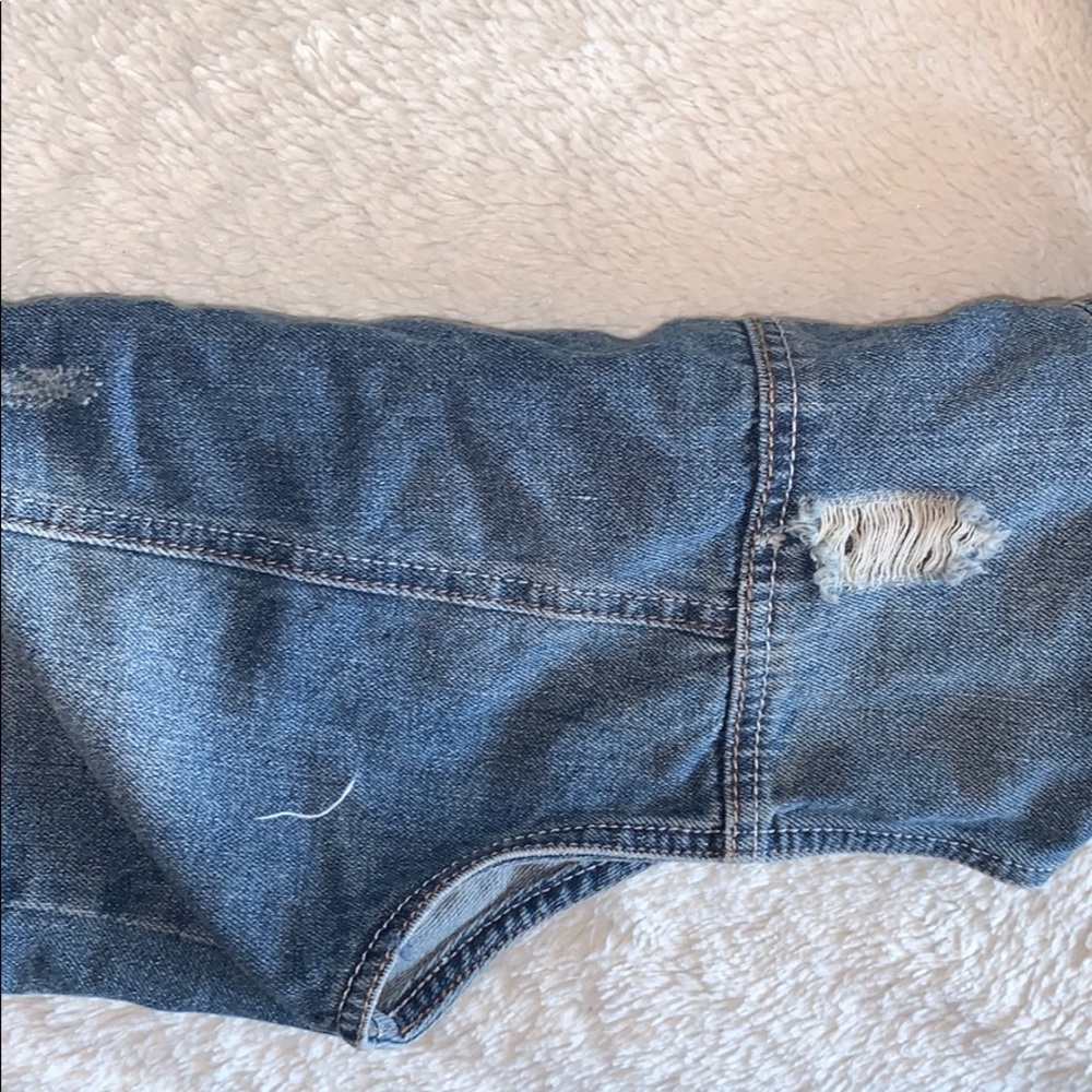 NEW never worn RUE jean vest - Picture 5 of 5